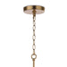 Regina Andrew - 16-1185 - Six Light Pendant - Charlotte - Natural Brass