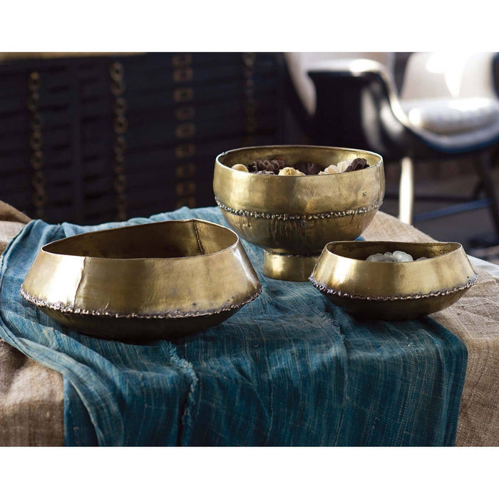 Regina Andrew - 20-1202 - Bowl - Bedouin - Natural Brass