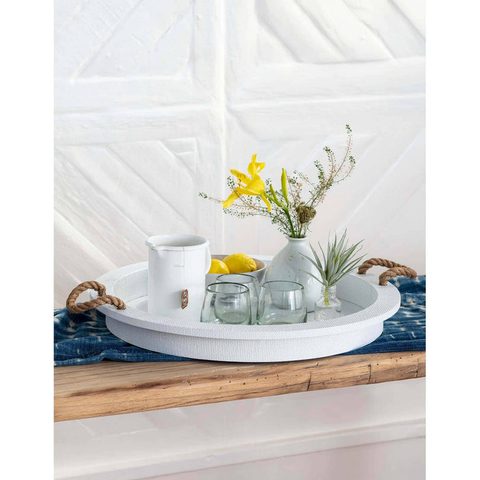 Regina Andrew - 20-1249WT - Serving Tray - Aegean - White