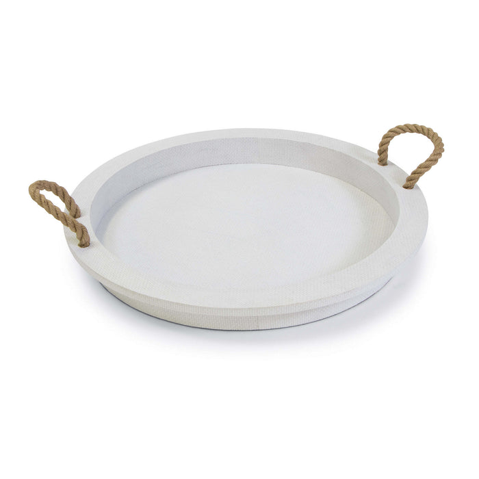 Regina Andrew - 20-1249WT - Serving Tray - Aegean - White