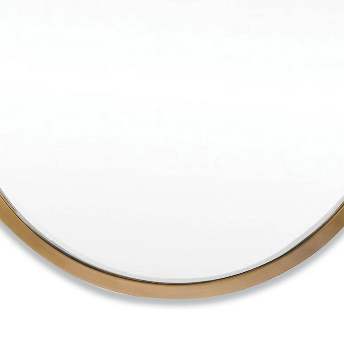 Regina Andrew - 21-1088NB - Mirror - Canal - Natural Brass