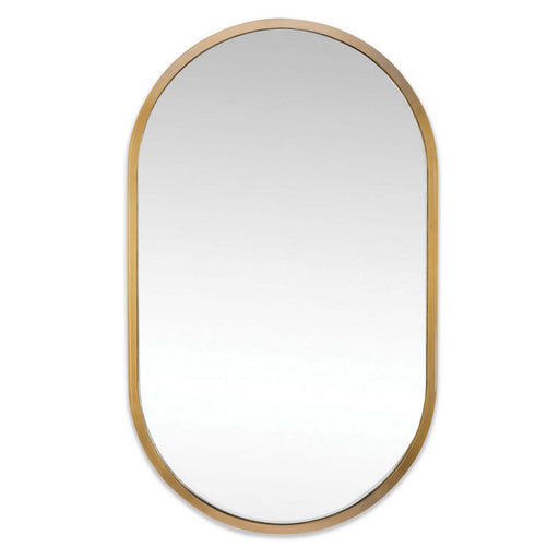 Regina Andrew - 21-1088NB - Mirror - Canal - Natural Brass