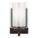 Generation Lighting. - 4137301-710 - One Light Wall / Bath Sconce - Elmwood Park - Bronze