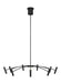 Visual Comfort Modern - 700ARL40B-LED930 - LED Chandelier - Aerial - Matte Black