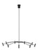 Visual Comfort Modern - 700ARL55B-LED930 - LED Chandelier - Aerial - Matte Black