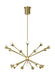 Visual Comfort Modern - 700LDY18R-LED930 - LED Chandelier - Lody - Aged Brass