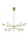 Visual Comfort Modern - 700LDY20R-LED930 - LED Chandelier - Lody - Aged Brass