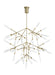 Visual Comfort Modern - 700SPRGFR-LED927 - LED Chandelier - Spur - Aged Brass