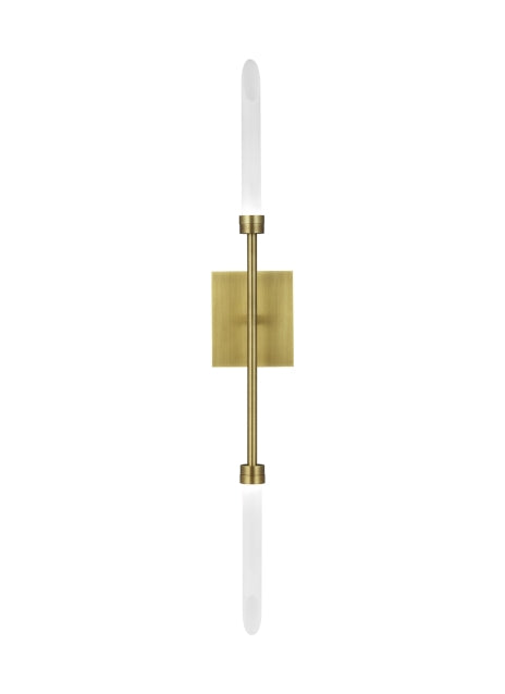 Visual Comfort Modern - 700WSSPRR-LED927-277 - LED Wall Sconce - Spur - Aged Brass