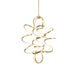 Kuzco Lighting - CH93941-AN - LED Chandelier - Synergy - Antique Brass