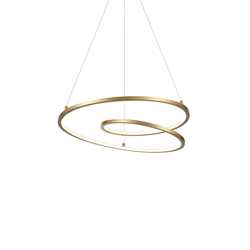 Kuzco Lighting - PD11119-AN - LED Pendant - Twist - Antique Brass