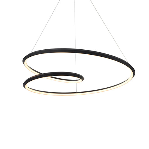 Kuzco Lighting - PD22339-BK - LED Pendant - Ampersand - Black