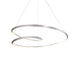 Kuzco Lighting - PD22339-BN - LED Pendant - Ampersand - Brushed Nickel