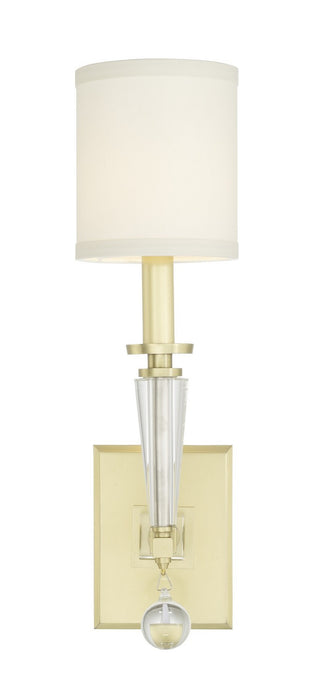 Crystorama - 8101-AG - One Light Wall Sconce - Paxton - Aged Brass