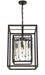 Crystorama - 8404-FB - Four Light Chandelier - Hollis - Forged Bronze