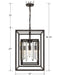 Crystorama - 8404-FB - Four Light Chandelier - Hollis - Forged Bronze