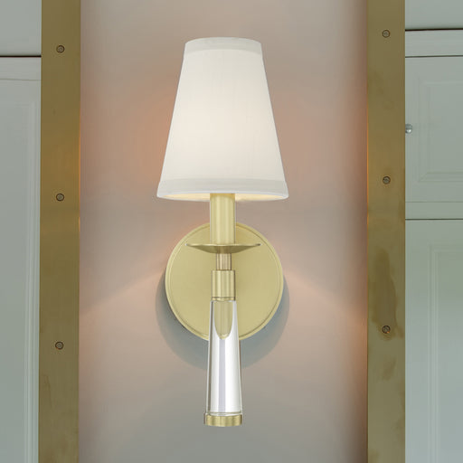 Crystorama - 8861-AG - One Light Wall Sconce - Baxter - Aged Brass