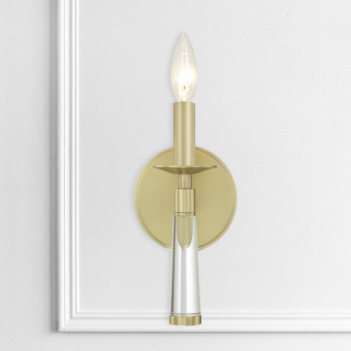 Crystorama - 8861-AG - One Light Wall Sconce - Baxter - Aged Brass