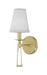 Crystorama - 8861-AG - One Light Wall Sconce - Baxter - Aged Brass