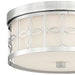 Crystorama - ANN-2105-PN - Two Light Flush Mount - Anniversary - Polished Nickel