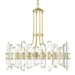 Crystorama - BOL-8888-AG - Eight Light Chandelier - Bolton - Aged Brass