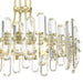 Crystorama - BOL-8888-AG - Eight Light Chandelier - Bolton - Aged Brass