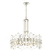 Crystorama - BOL-8888-PN - Eight Light Chandelier - Bolton - Polished Nickel