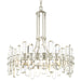 Crystorama - BOL-8888-PN - Eight Light Chandelier - Bolton - Polished Nickel