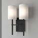 Crystorama - VER-242-BF - Two Light Wall Sconce - Veronica - Black Forged