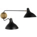 Visual Comfort Signature - ARN 2071BLK - Two Light Wall Sconce - Charlton - Black