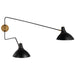 Visual Comfort Signature - ARN 2072BLK - Two Light Wall Sconce - Charlton - Black