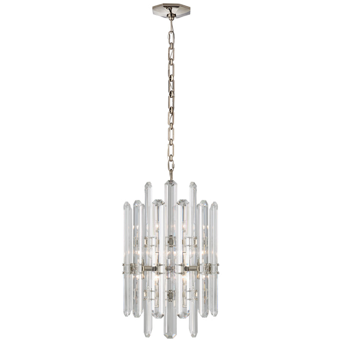 Visual Comfort Signature - ARN 5128PN - 12 Light Chandelier - Bonnington - Polished Nickel