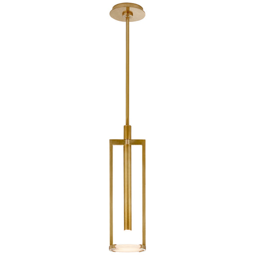 Visual Comfort Signature - KW 5610AB-ALB - LED Pendant - Melange - Antique-Burnished Brass