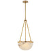 Visual Comfort Signature - KW 5618AB-ALB - LED Pendant - Melange - Antique-Burnished Brass