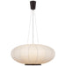 Visual Comfort Signature - BBL 5123BZ-RP - One Light Pendant - Paper Moon - Bronze