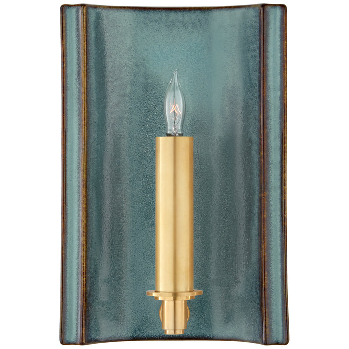 Visual Comfort Signature - CS 2609OSB - One Light Wall Sconce - Leeds - Oslo Blue