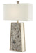 Currey and Company - 6000-0429 - One Light Table Lamp - Calloway - Light Mica/Silver Leaf