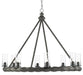 Currey and Company - 9000-0511 - Eight Light Chandelier - Orson - Light Molé