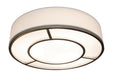 AFX Lighting - RVEF1624LAJUDSNLW - LED Flush Mount - Reeves - Satin Nickel