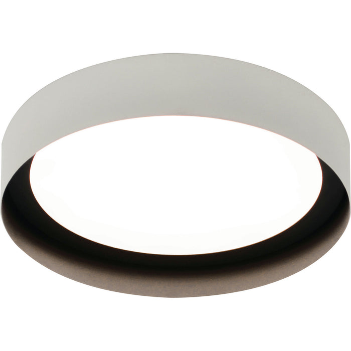 AFX Lighting - RVF121400L30D2WHBK - LED Flush Mount - Reveal - Black and Gold