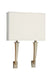 AFX Lighting - SHS121814LAJUDACLN - LED Wall Sconce - Sheridan - Champagne