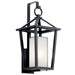 Kichler - 49878BK - One Light Outdoor Wall Mount - Pai - Black