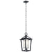 Kichler - 49879BK - One Light Outdoor Pendant - Pai - Black