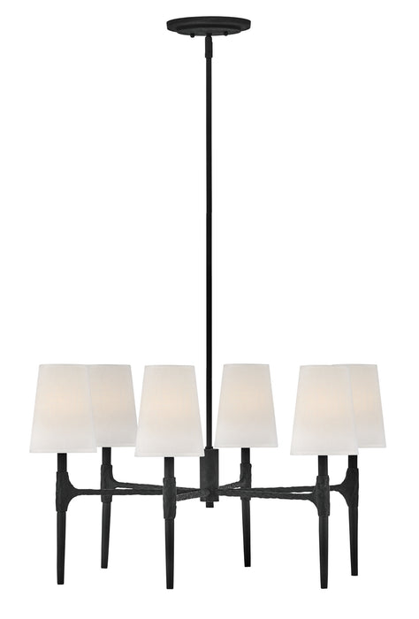 Hinkley - 4466BK - LED Chandelier - Beaumont - Black