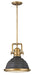 Hinkley - 4697HB-DZ - LED Pendant - Keating - Heritage Brass