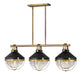 Hinkley - 4846HB - LED Chandelier - Crew - Heritage Brass