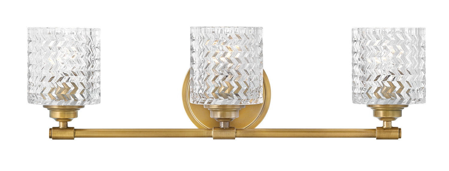 Hinkley - 5043HB - LED Bath - Elle - Heritage Brass