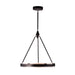 Alora - PD302724CBSS - LED Pendant - Duo - Classic Black/Silver Shimmer