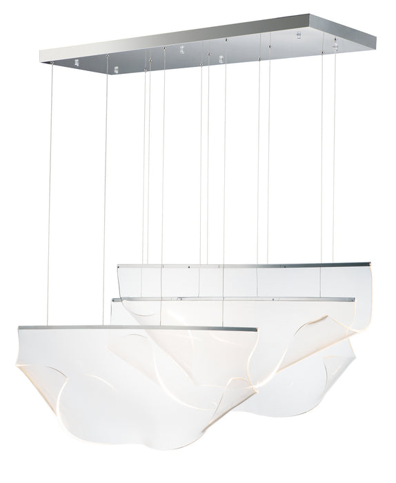 ET2 - E24873-133PC - LED Pendant - Rinkle - Polished Chrome