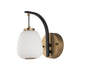 ET2 - E25060-92BKGLD - LED Wall Sconce - Soji - Black / Gold